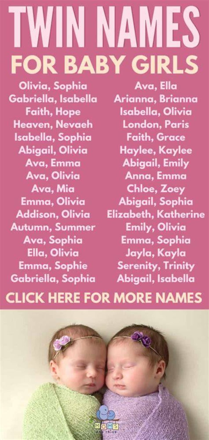 200 Best Twin Girl Names 2023