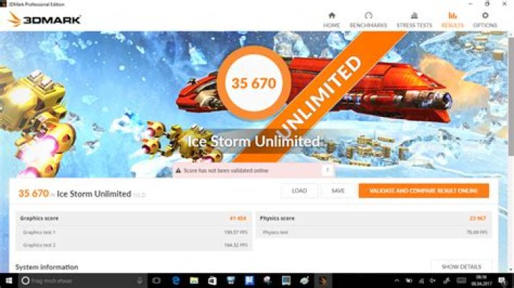 3DMark: Ice Storm Unlimited, Graphics
