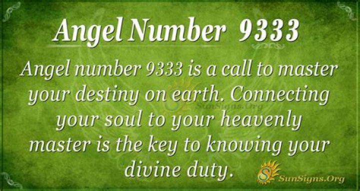 9333 angel number
