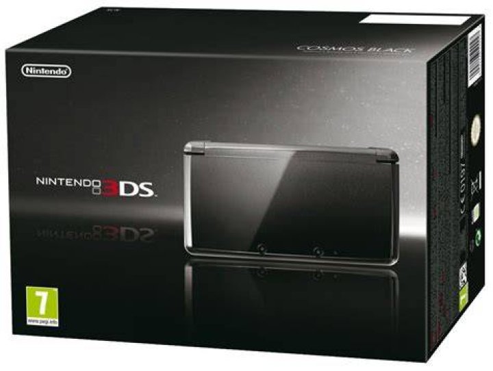 A Cosmo Black Nintendo 3DS