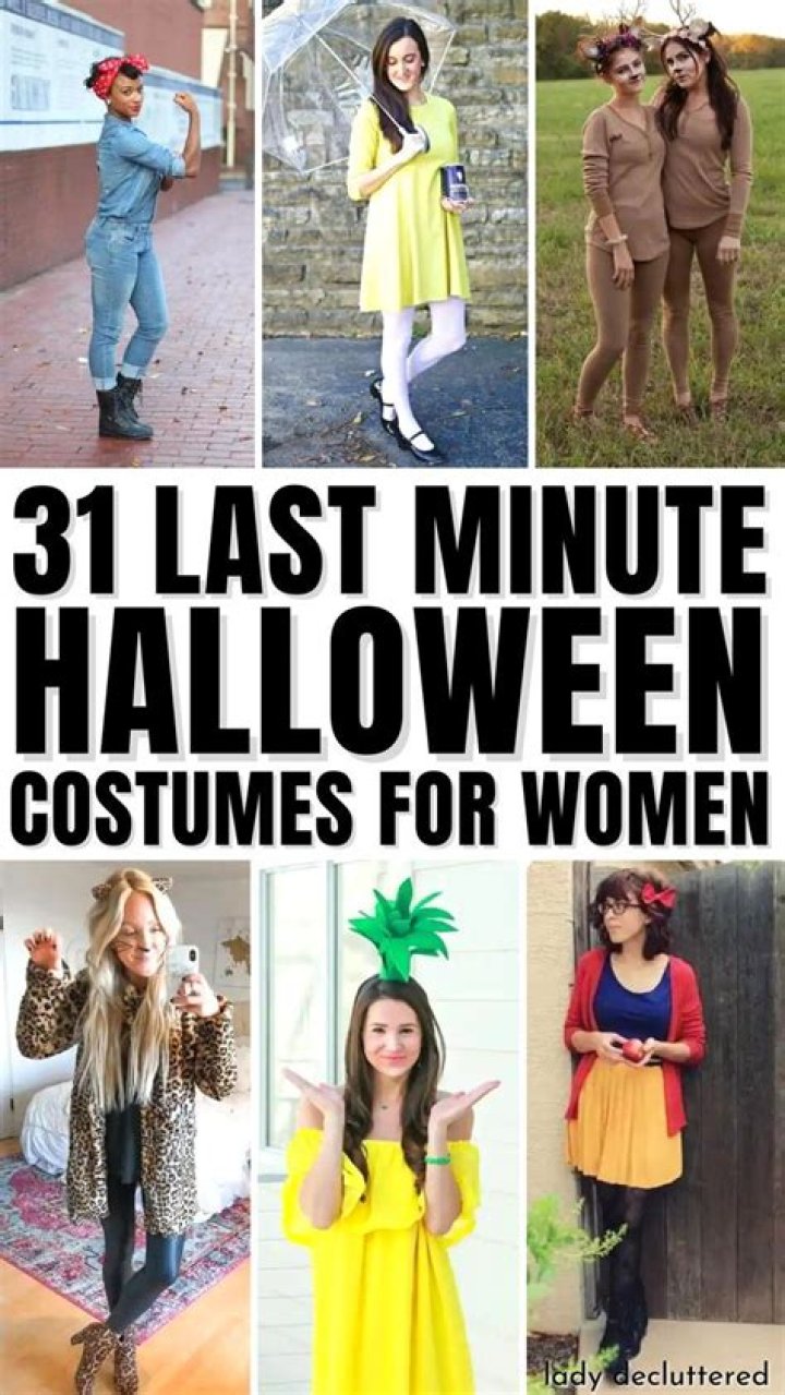 A Last-Minute Costume With Ease