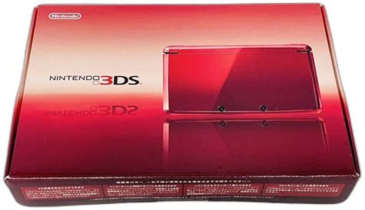 A Metallic Red Nintendo 3DS
