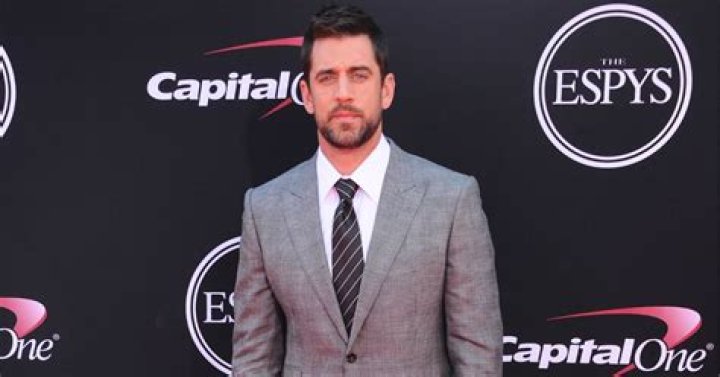 Aaron Rodgers at an awards show