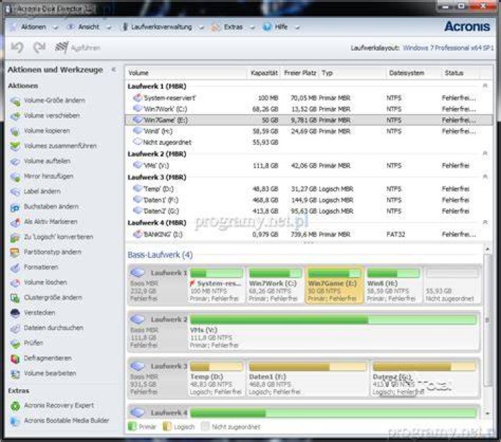 Acronis Disk Director 12 windows 8.1