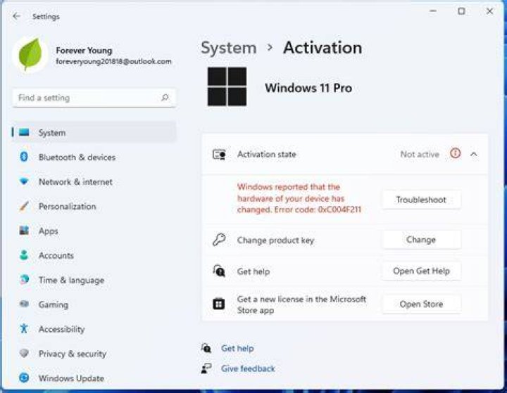 Activation to fix windows 11 activation error 0xc004f050