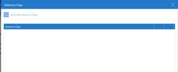 add new selection add new selection