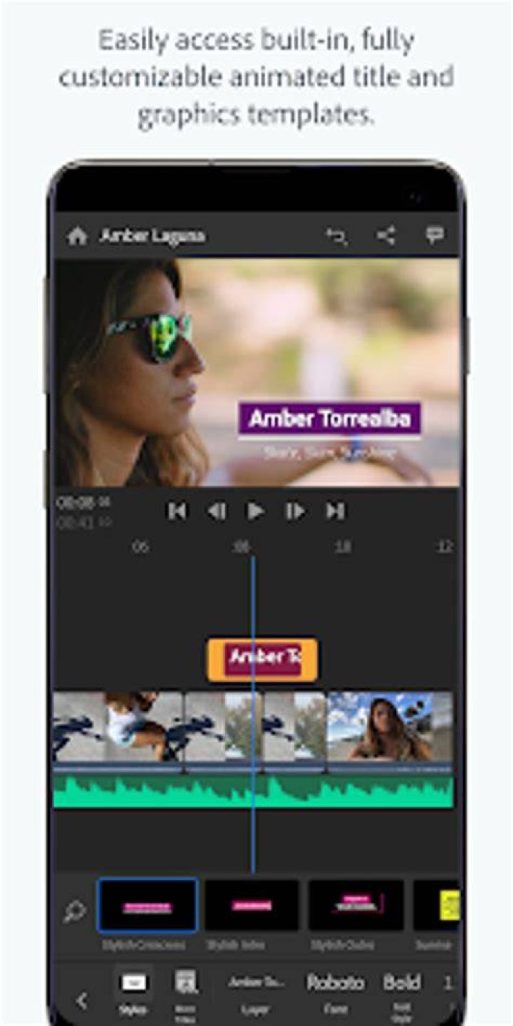 Adobe Premiere Rush Video Editor Adobe Premiere Rush Video Editor