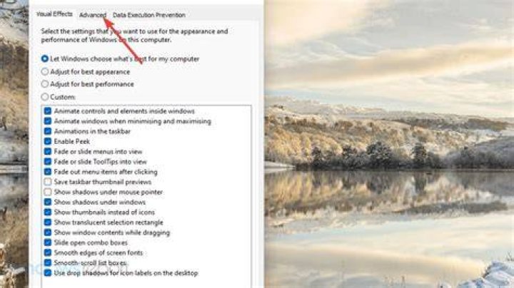 The Advanced tab Advanced tab Windows Error Reporting Event ID 1001