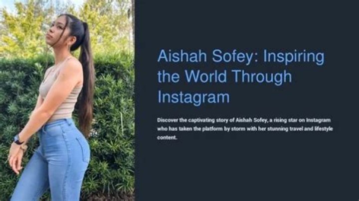 Aisha Sofey Instagram
