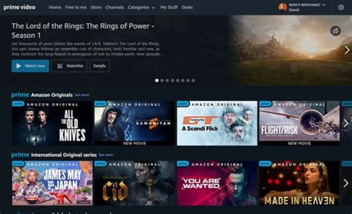 amazon prime video menu amazon prime video menu