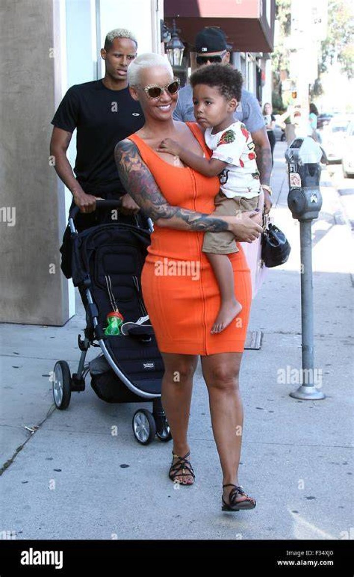 Amber Rose, son Sebastian