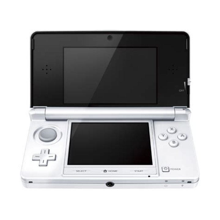 An Ice White Nintendo 3DS