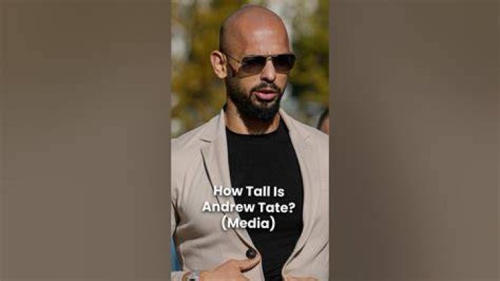 Andrew Tate Height In Cm