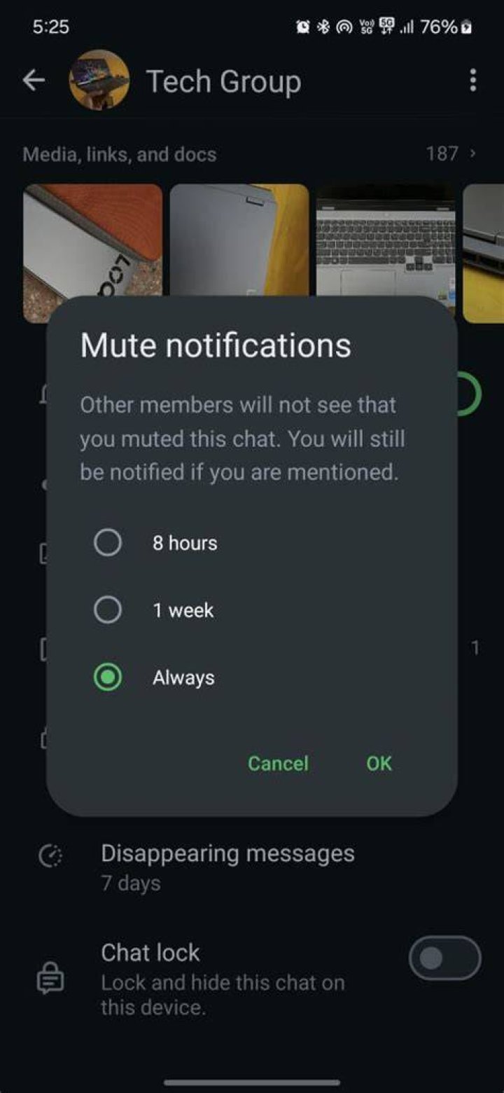 Android 11 lets you mute notifications while recording video
