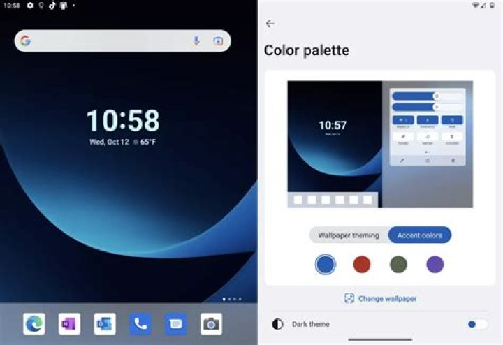 Android 12L Example Shot