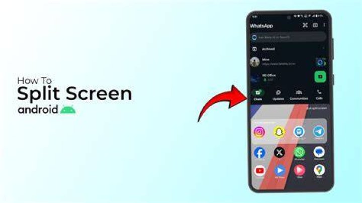 AndroidL Example Android 12L split screen mode Example