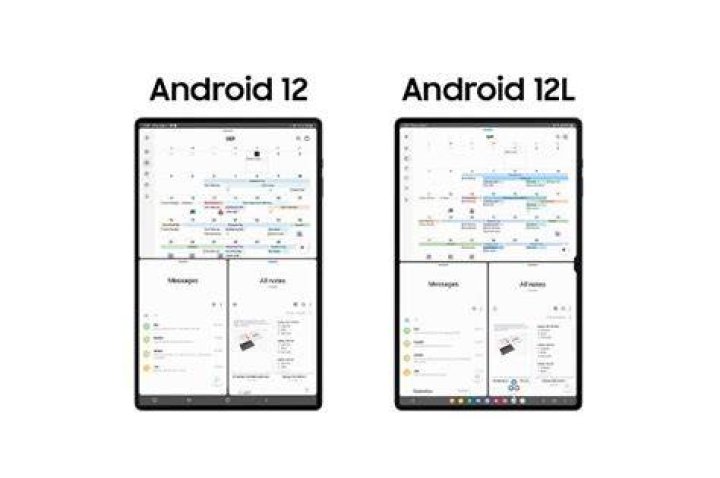 Android 12L taskbar and split screen Android 12L taskbar and split screen