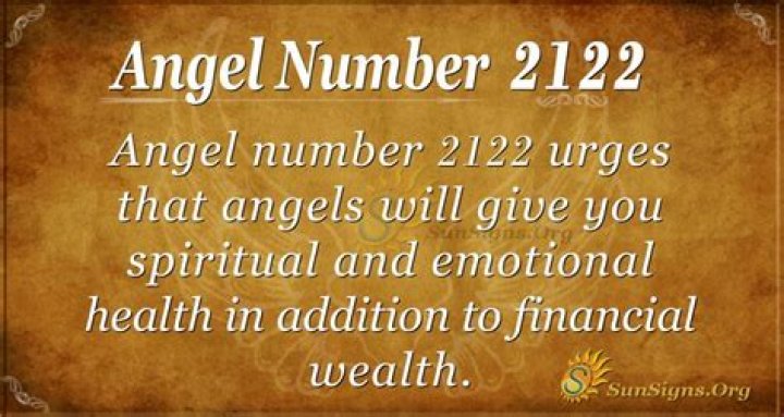 Ange Number 2122