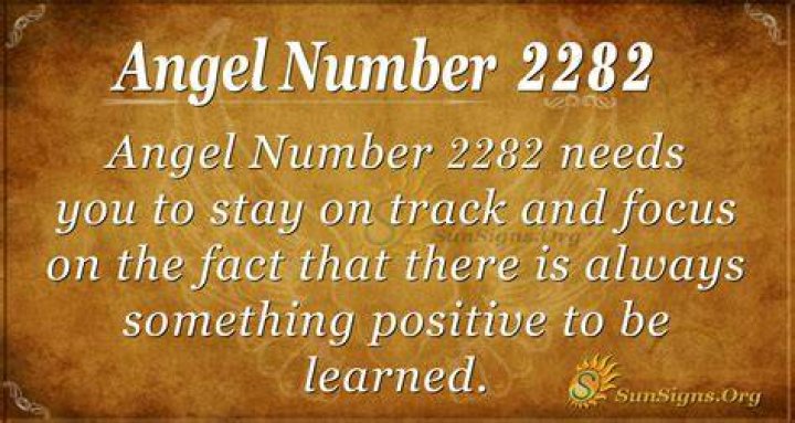 Angel number 2282