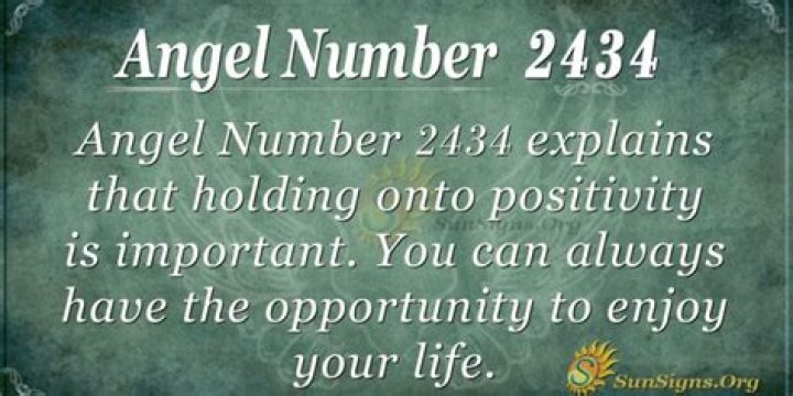 Angel number 2434