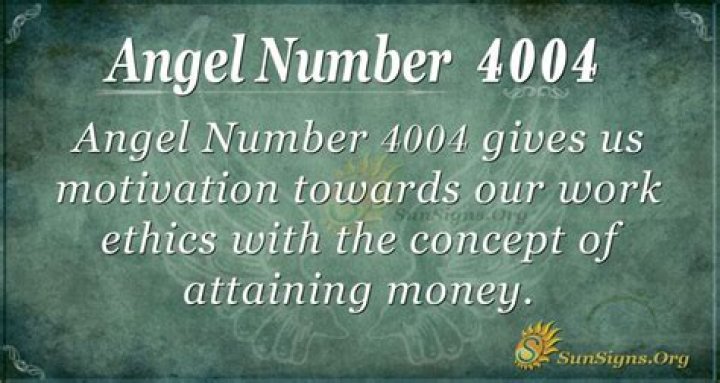 angel number 4004