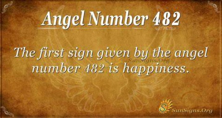 Angel Number 482