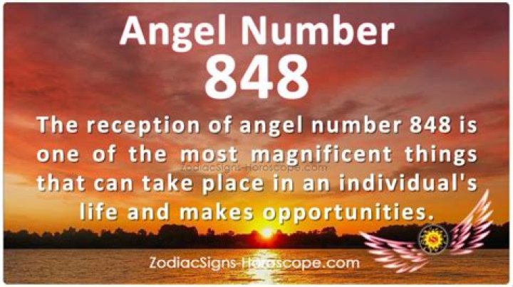 angel number 848