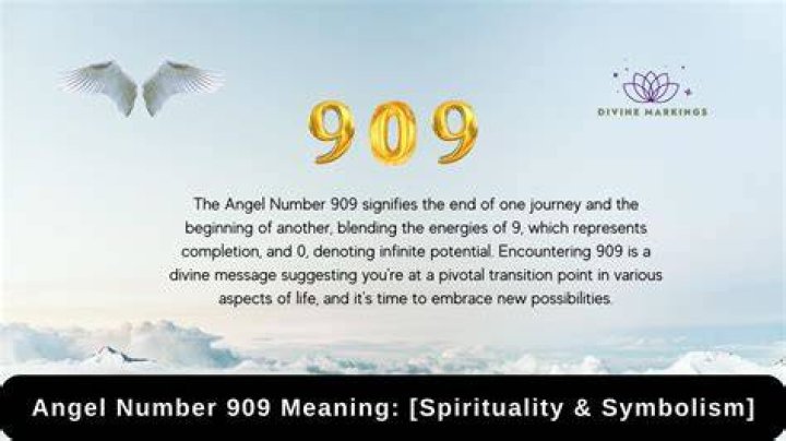 angel number 909