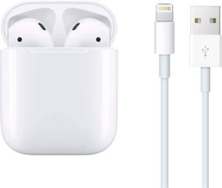 Apple AirPods with Charging Case press render Apple AirPods with Charging Case press render