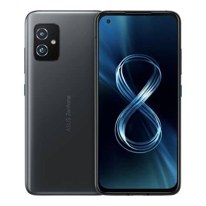 Asus Zenfone 8 rear against brick Asus Zenfone 8 rear against brick