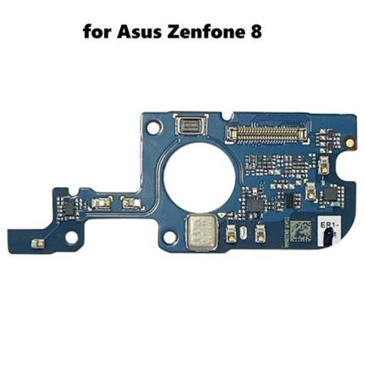 Asus Zenfone 8 resting on rug Asus Zenfone 8 resting on rug