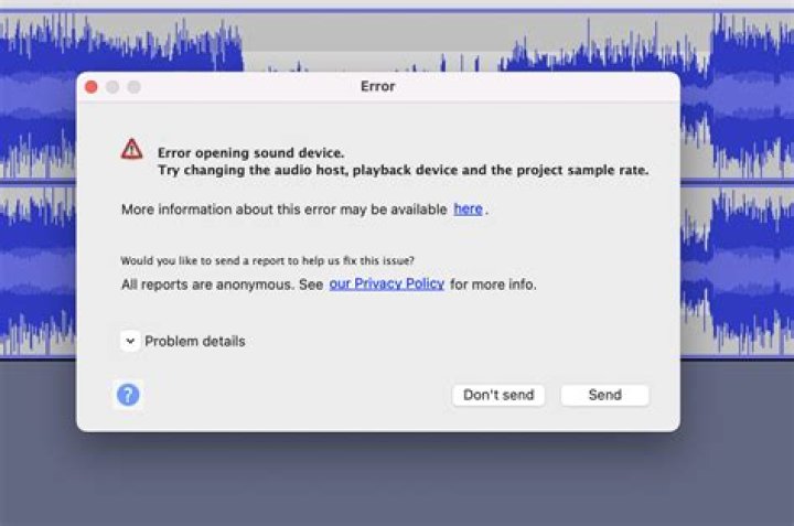 audio devices window audio devices audacity error opening sound device mac