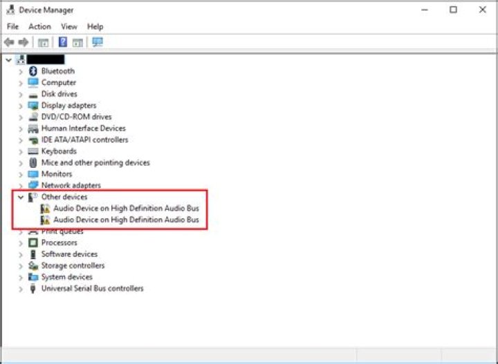 audio driver issue