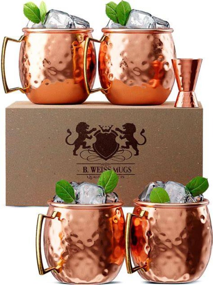 B Weiss Moscow Mule set