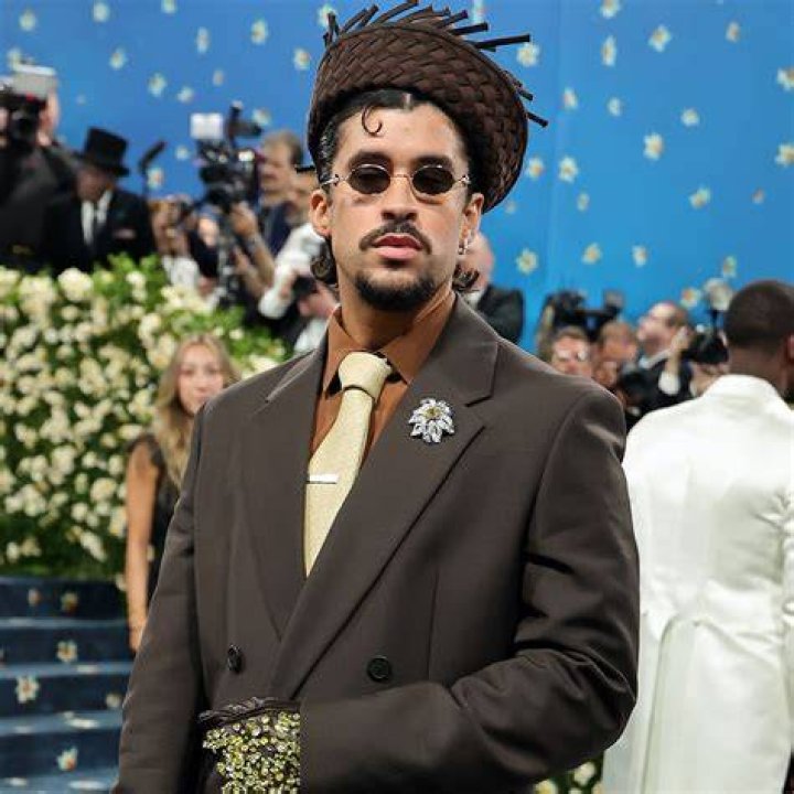 Bad Bunny on red carpet