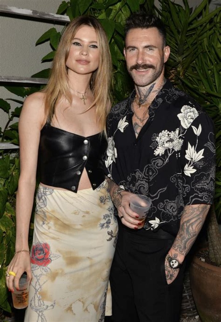 Behati Prinsloo, Adam Levine, Dusty and Gio