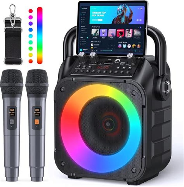 best karaoke machine with wireless microphone