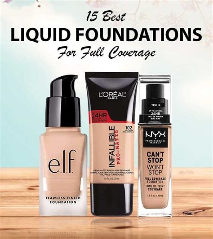 Best Liquid Foundation for Full Coverage That Won't Budge
