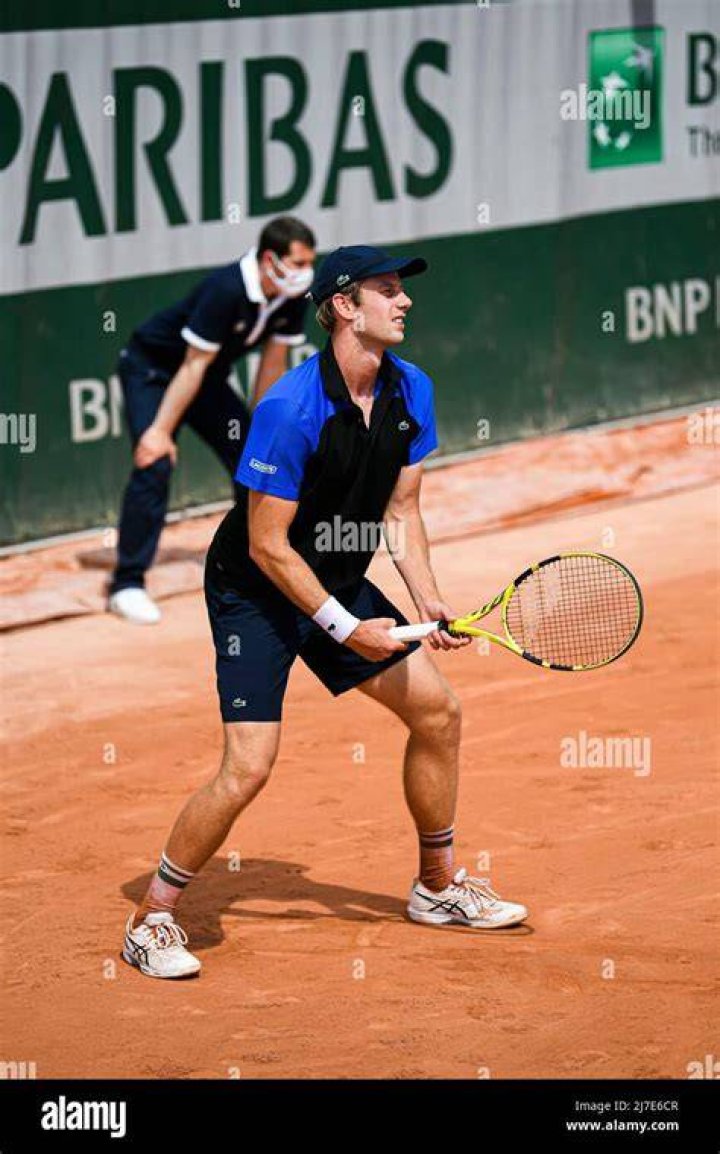 Botic van de Zandschulp during his match