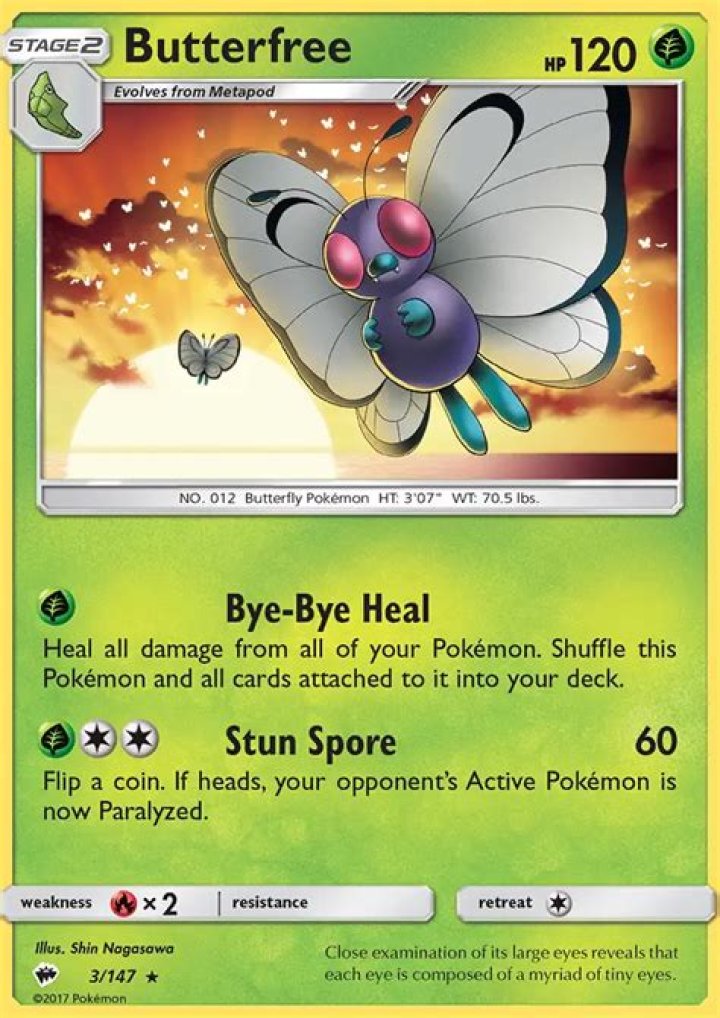 Butterfree (Sun & Moon 3)