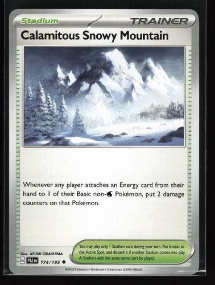 Calamitous Snowy Mountain (Paldea Evolved 174)