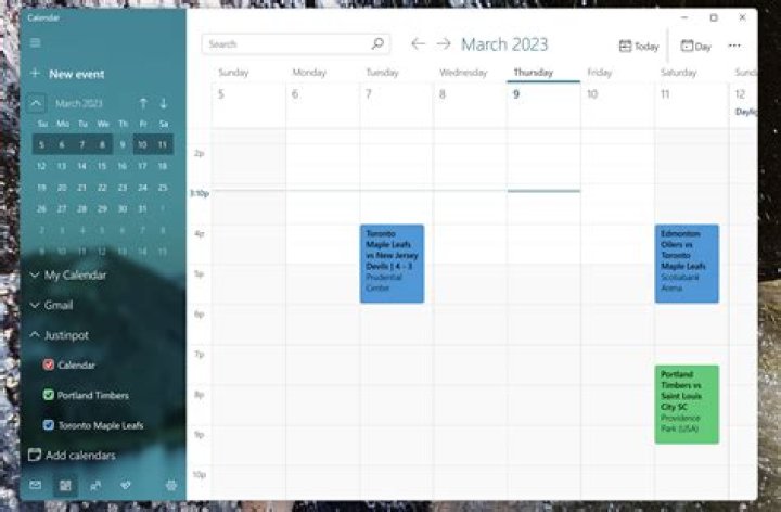 calendar apps windows 8