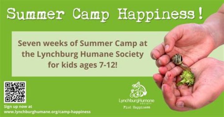 Camp Happiness Summer Camp at Lynchburg Humane Society