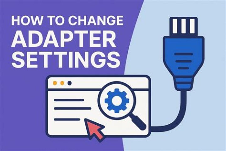 change adapter settings change adapter settings Broken image icon Firefox