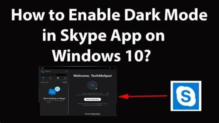 change Skype theme windows 10