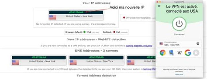 changer adresse IP VPN