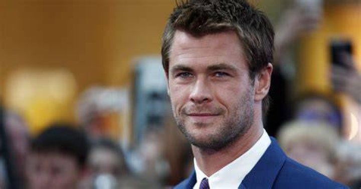 Chris Hemsworth looks like...