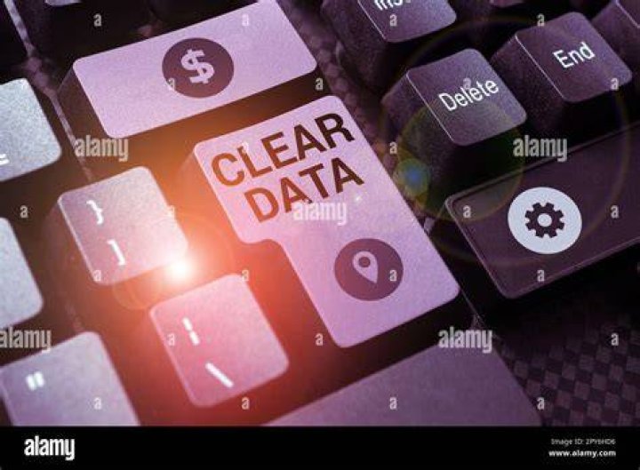 clear data