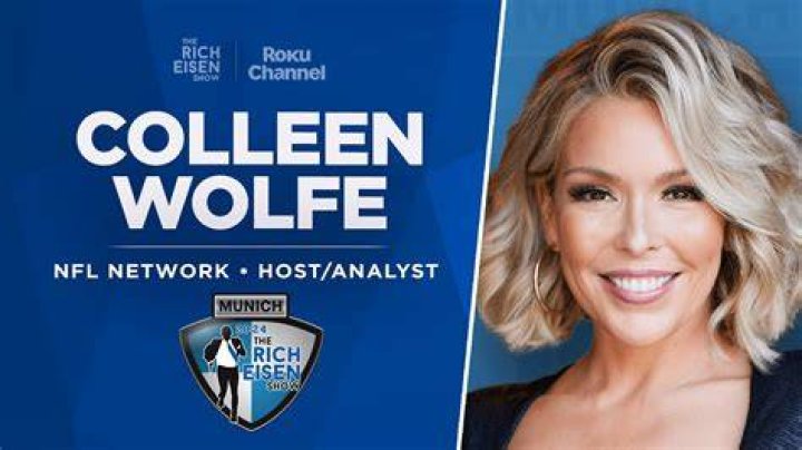 Colleen Wolfe on NFL Network Colleen Wolfe on NFL Network