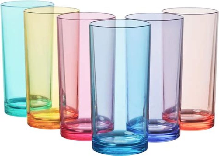 Colorful tumblers
